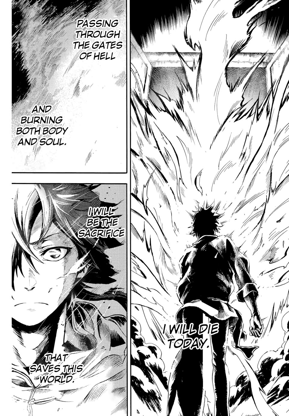 The Boy Who Had Been Continuously Burned By The Fires Of Hell. Revived, He Becomes The Strongest Flame User. - Page 1