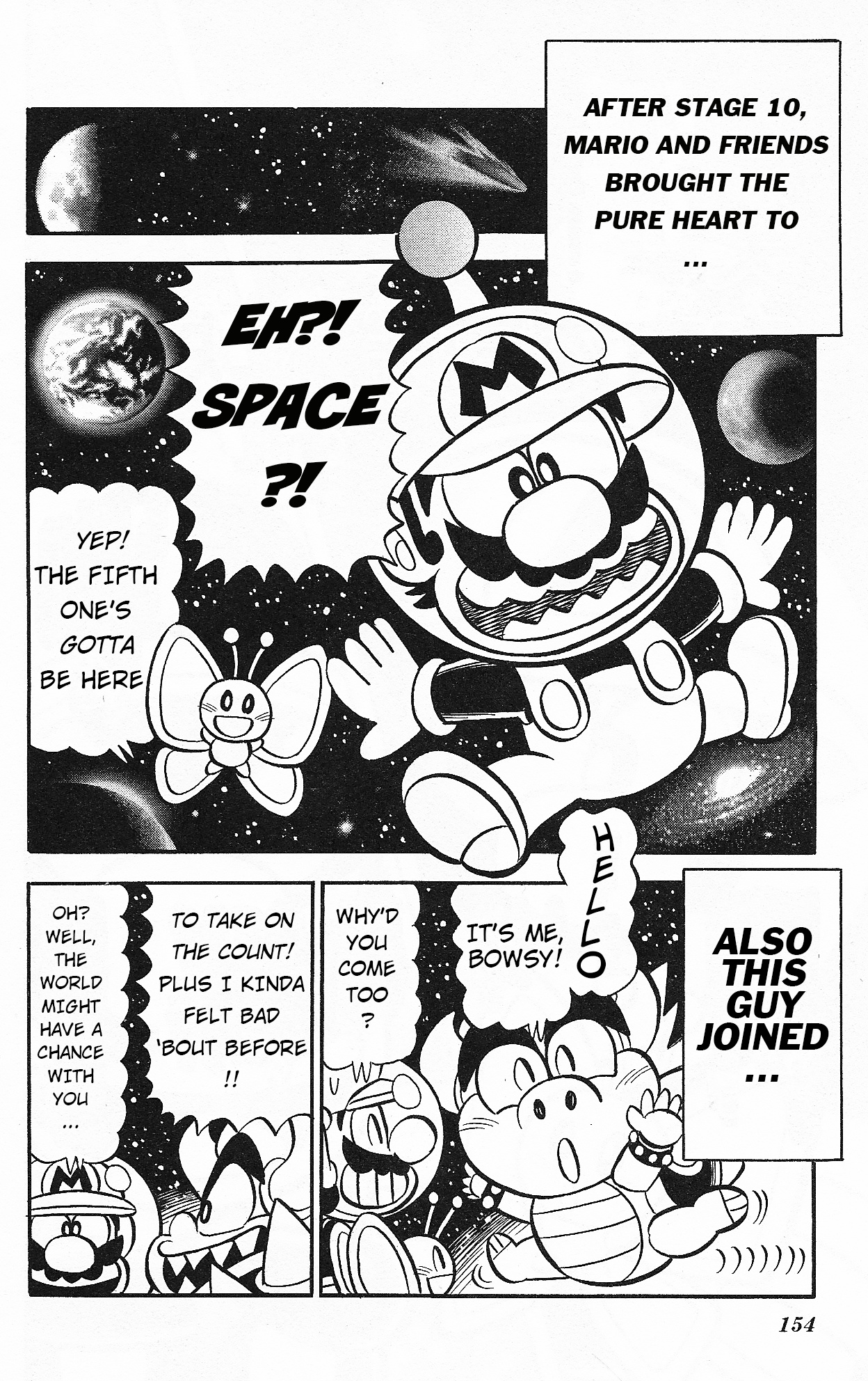 Super Mario-Kun Vol.37 Chapter 11: Hilarious Shock! Sibling Rivalry In Space?! - Picture 2