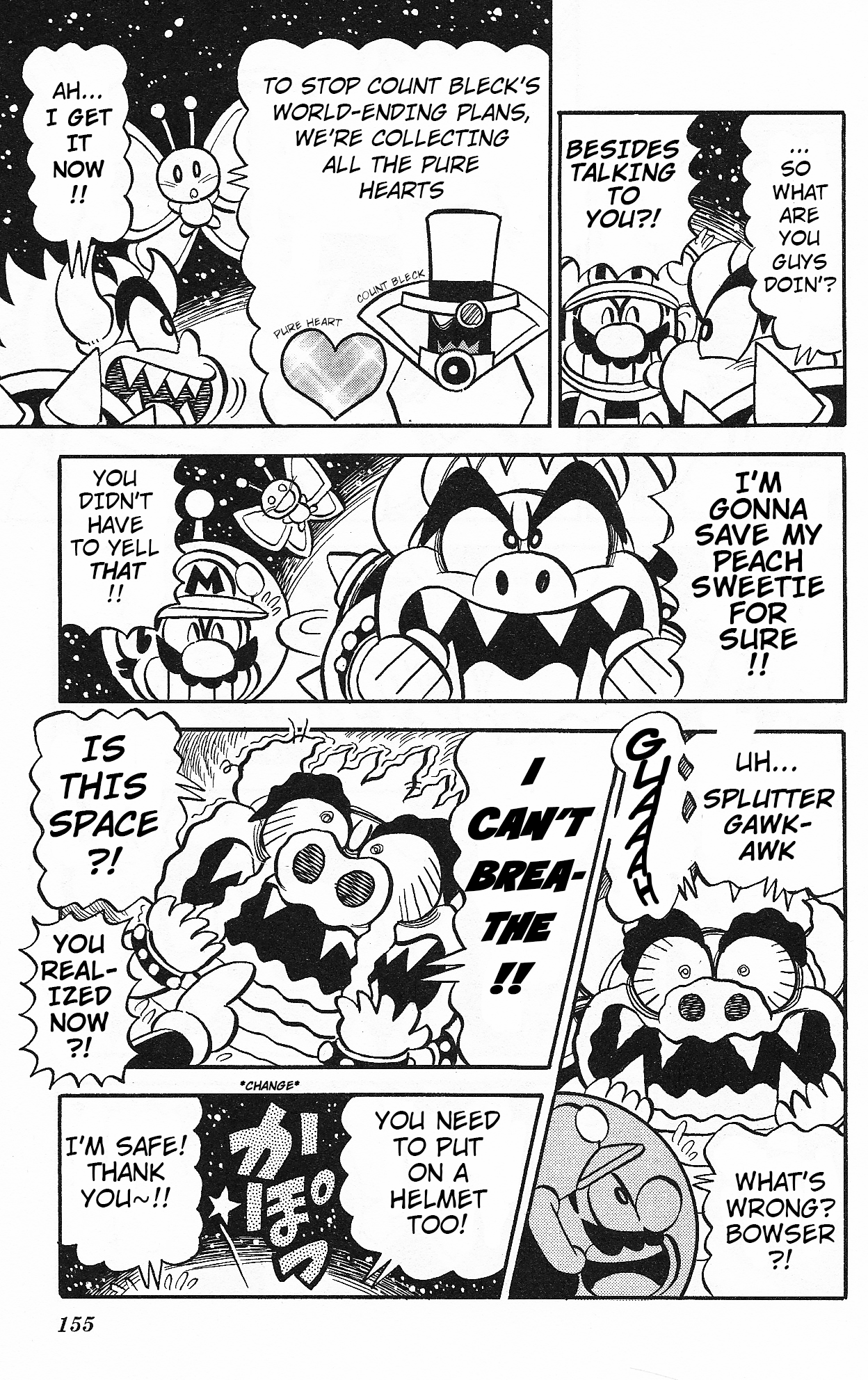 Super Mario-Kun Vol.37 Chapter 11: Hilarious Shock! Sibling Rivalry In Space?! - Picture 3