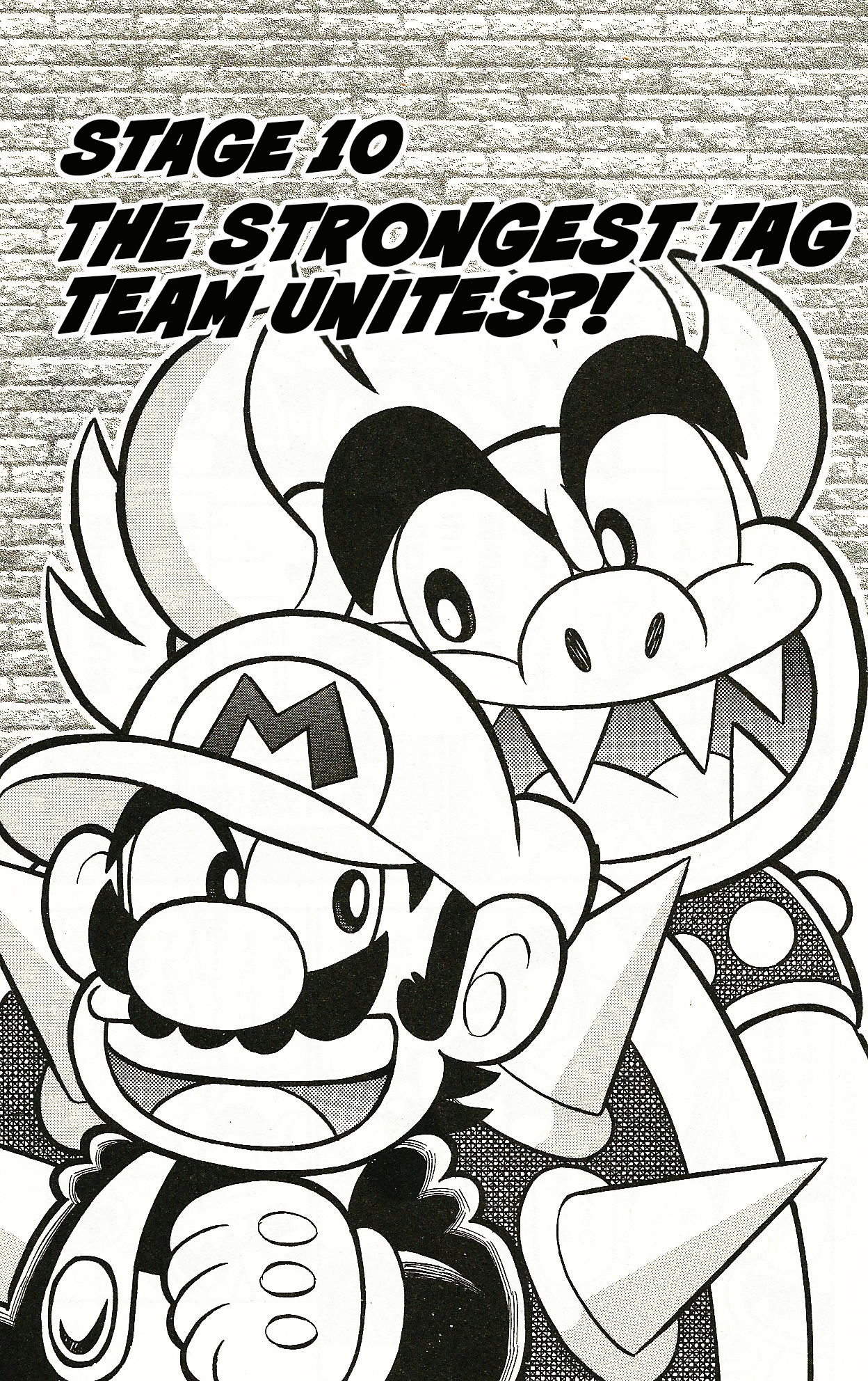 Super Mario-Kun Vol.37 Chapter 10: The Strongest Tag Team Unites?! - Picture 2