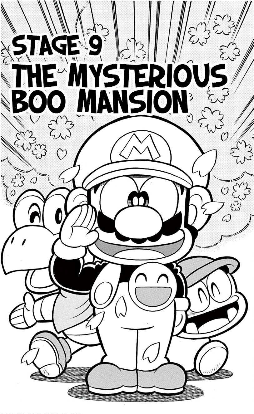 Super Mario-Kun Vol.25 Chapter 9: The Mysterious Boo Mansion - Picture 2