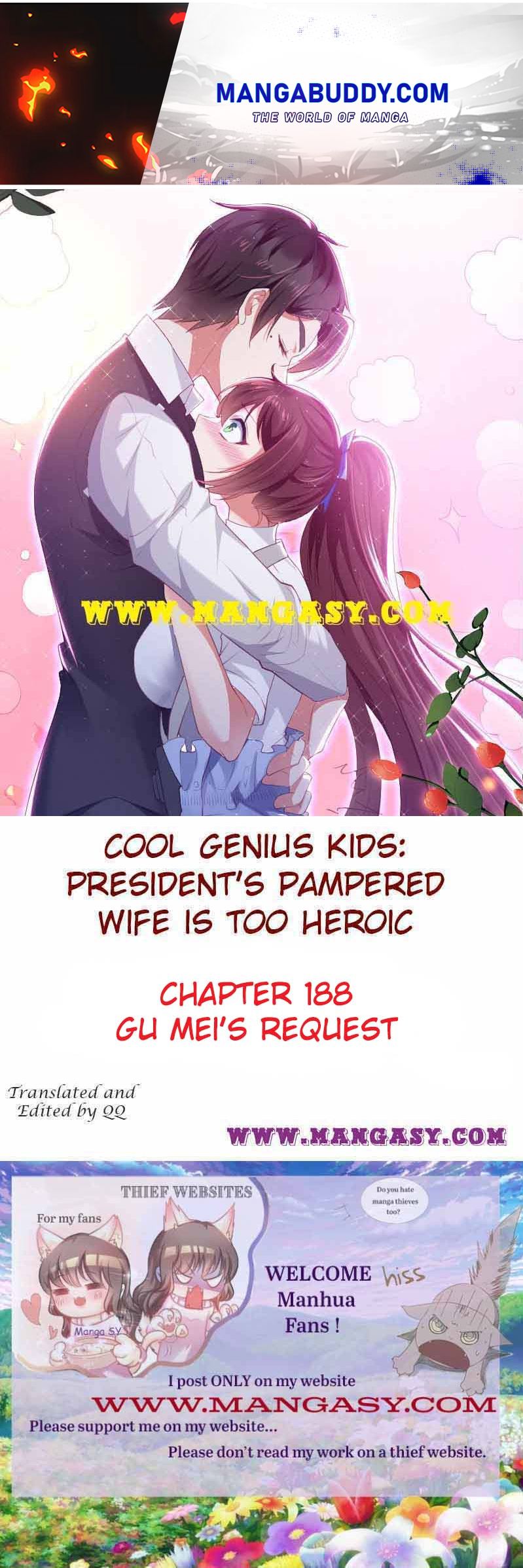 The Young Smart Kids-President’S Pampered Wife Is Too Heroic Chapter 188 - Picture 1