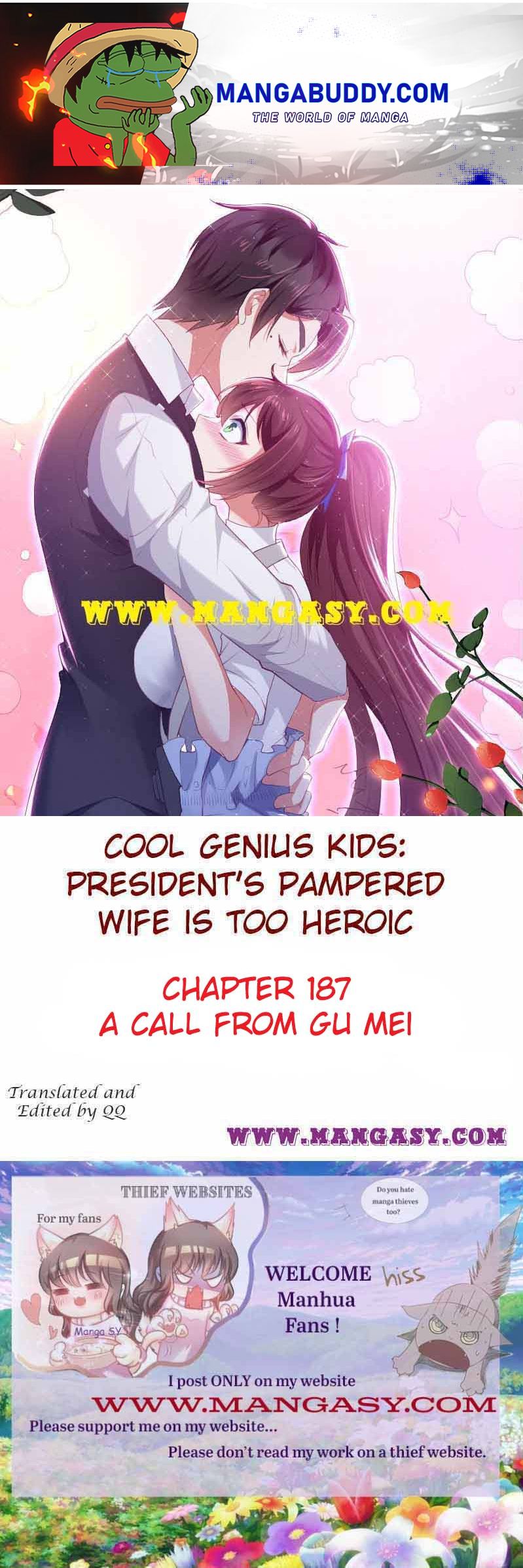 The Young Smart Kids-President’S Pampered Wife Is Too Heroic Chapter 187 - Picture 1