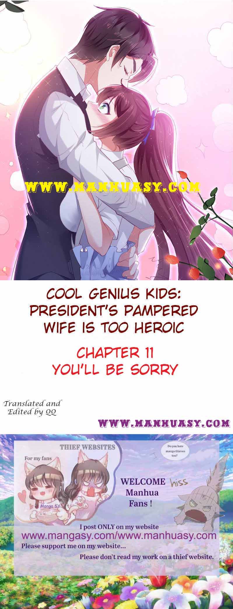 The Young Smart Kids-President’S Pampered Wife Is Too Heroic Chapter 11 - Picture 1