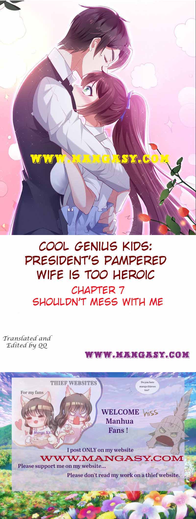 The Young Smart Kids-President’S Pampered Wife Is Too Heroic Chapter 7 - Picture 1