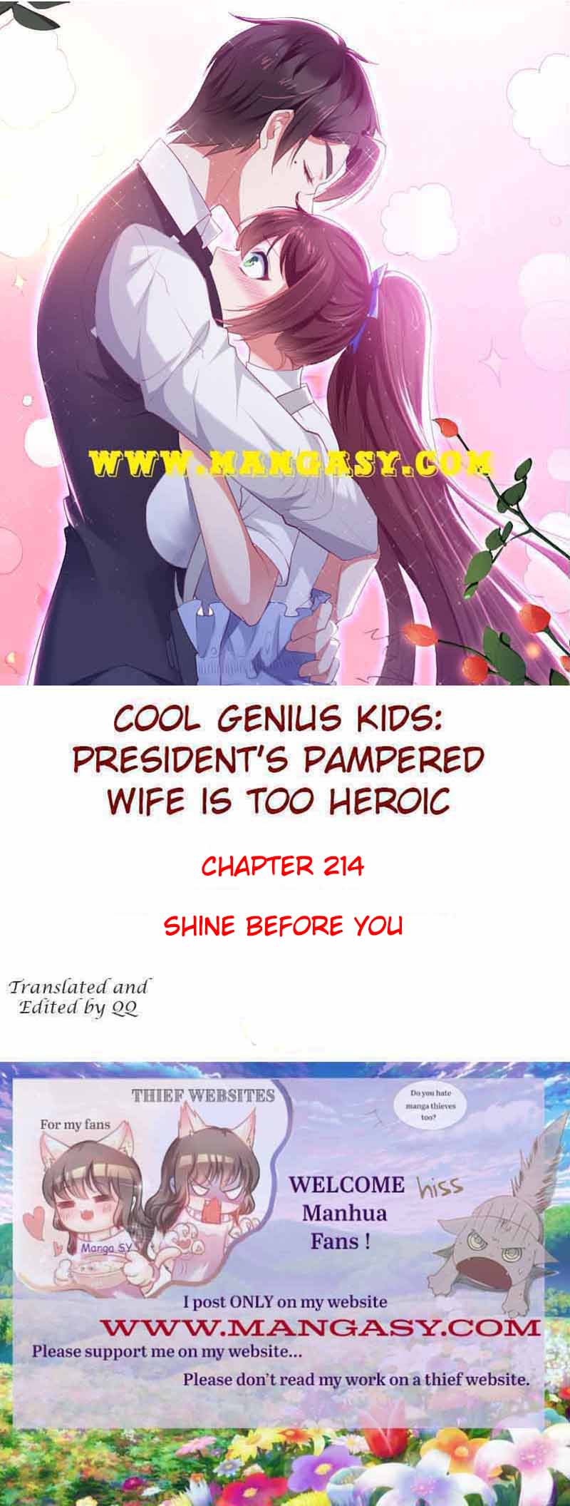 The Young Smart Kids-President’S Pampered Wife Is Too Heroic Chapter 214 - Picture 1