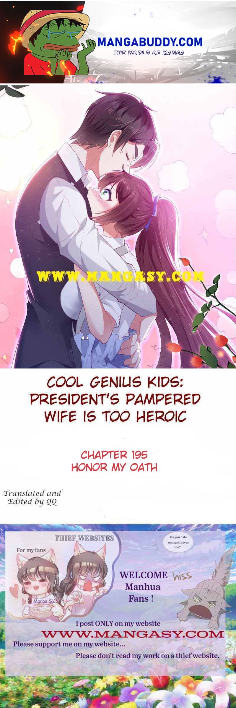 The Young Smart Kids-President’S Pampered Wife Is Too Heroic Chapter 195 - Picture 1