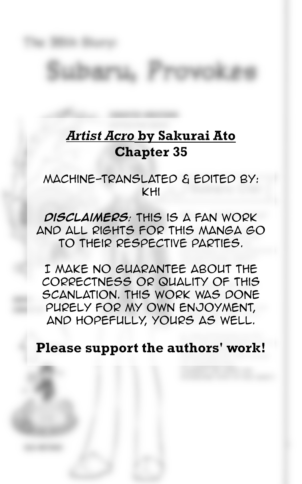 Artist Acro Vol.4 Chapter 35 - Picture 2