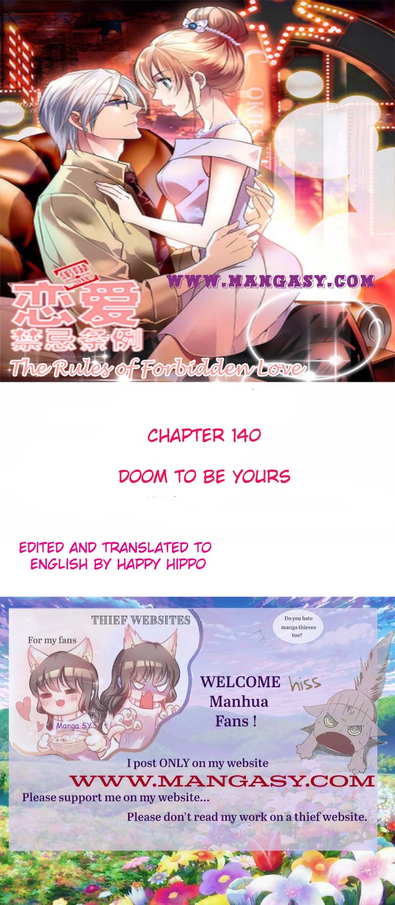 The Rules Of Forbidden Love Chapter140-Doom To Be Yours - Picture 1
