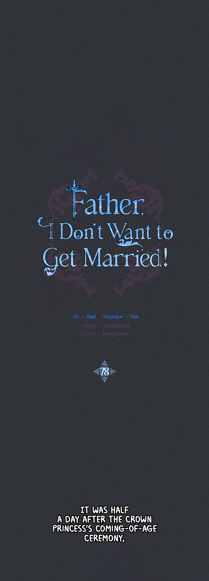 Father, I Don’T Want To Get Married! Vol.2 Chapter 78 - Picture 3