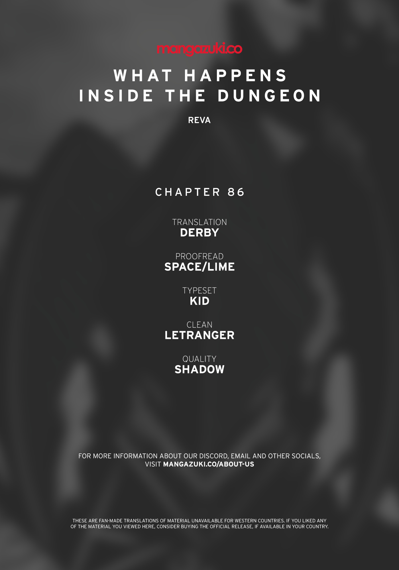 What Happens Inside The Dungeon Chapter 86 - Picture 1