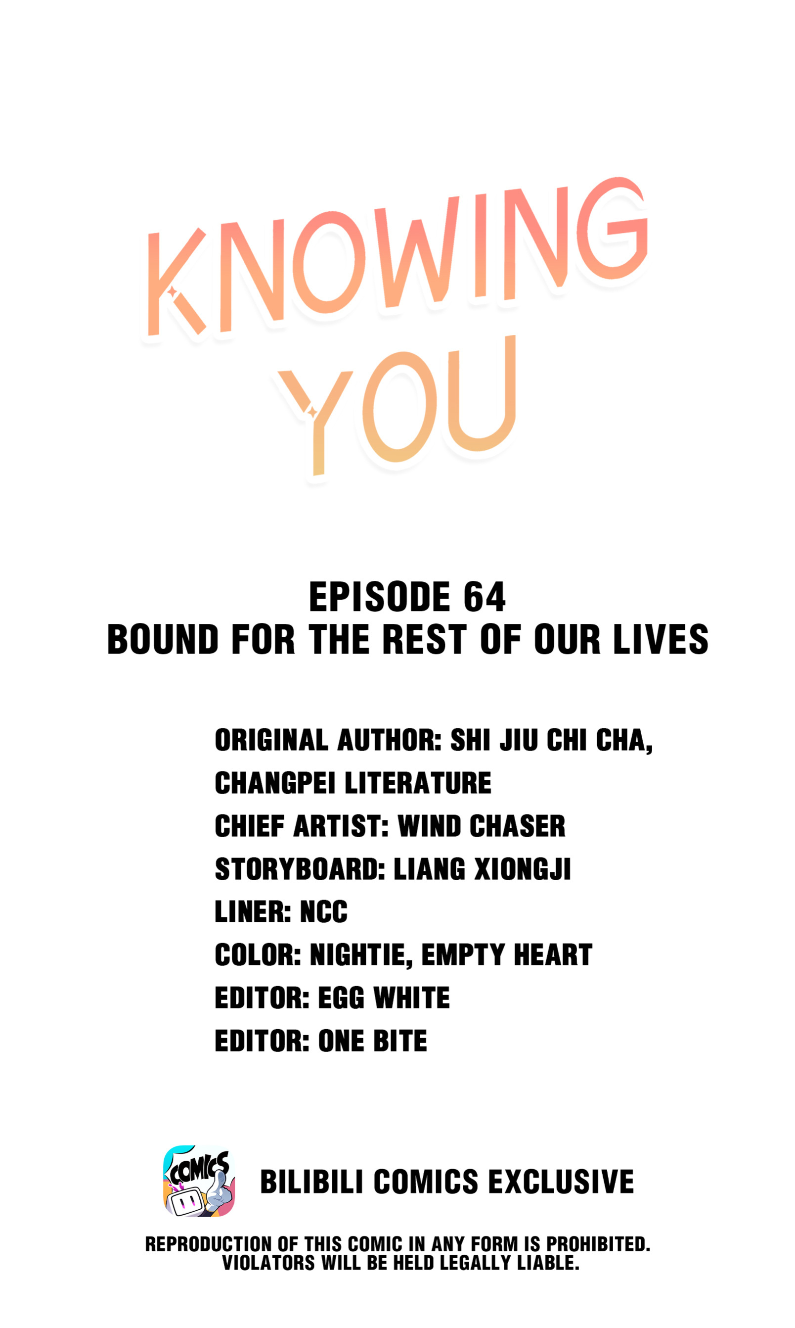 Knowing You Chapter 64: Bound For The Rest Of Our Lives - Picture 1