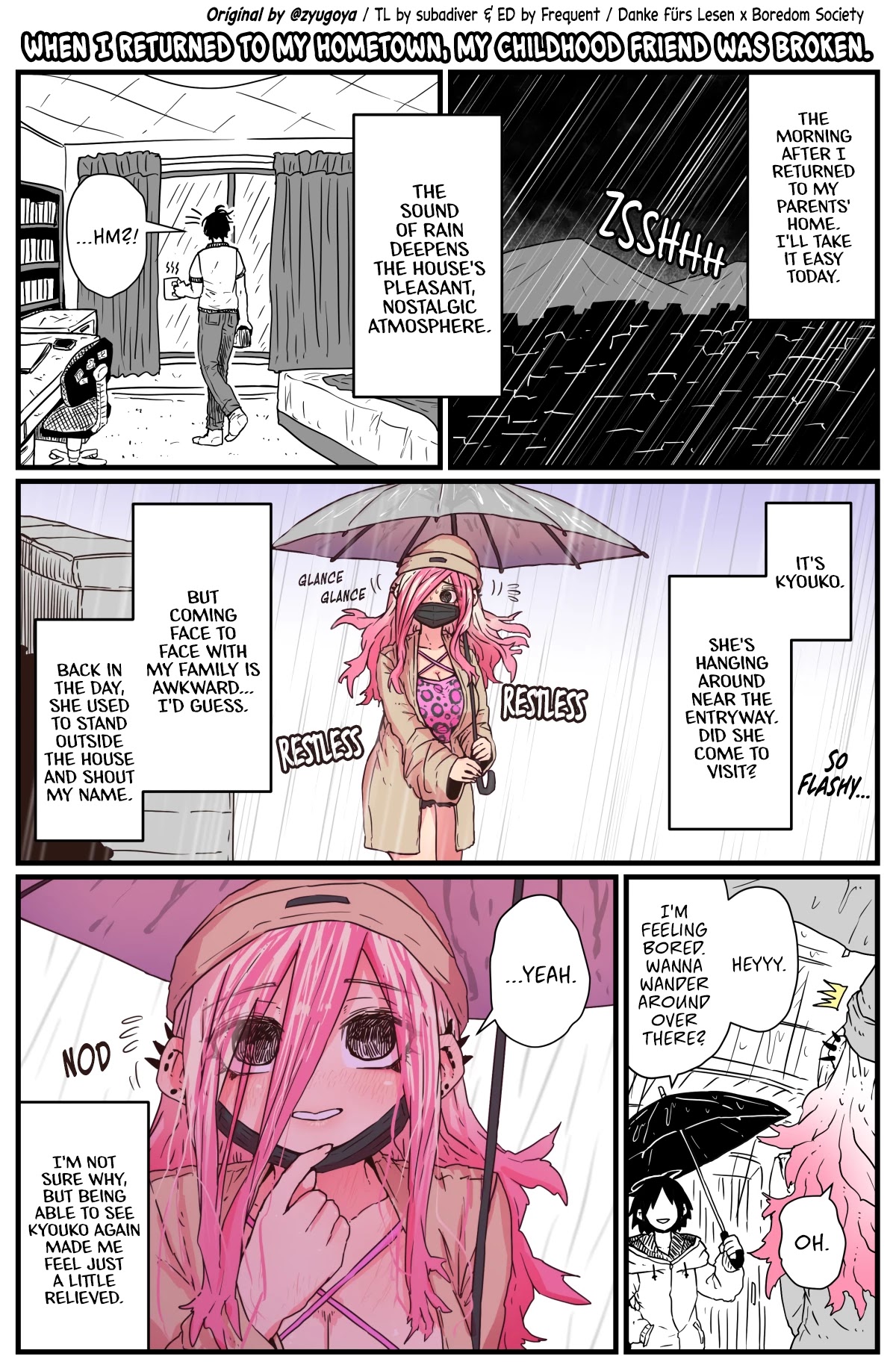 When I Returned To My Hometown, My Childhood Friend Was Broken Chapter 5 - Picture 1