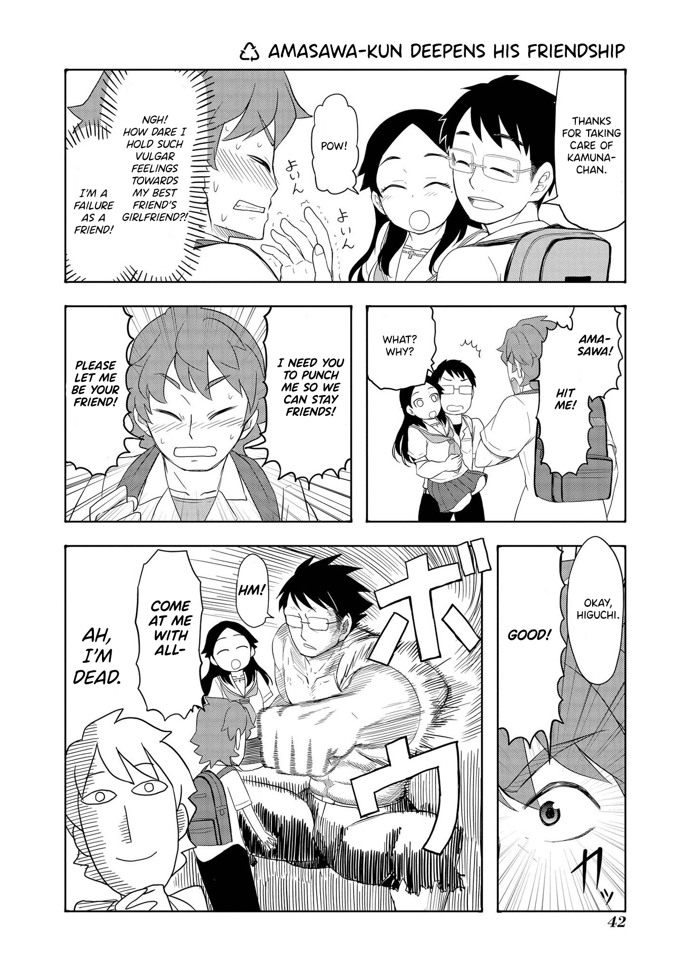 Amasawa-Kun And Kamuna-Chan Chapter 29: Amasawa-Kun Deepens His Friendship - Picture 1