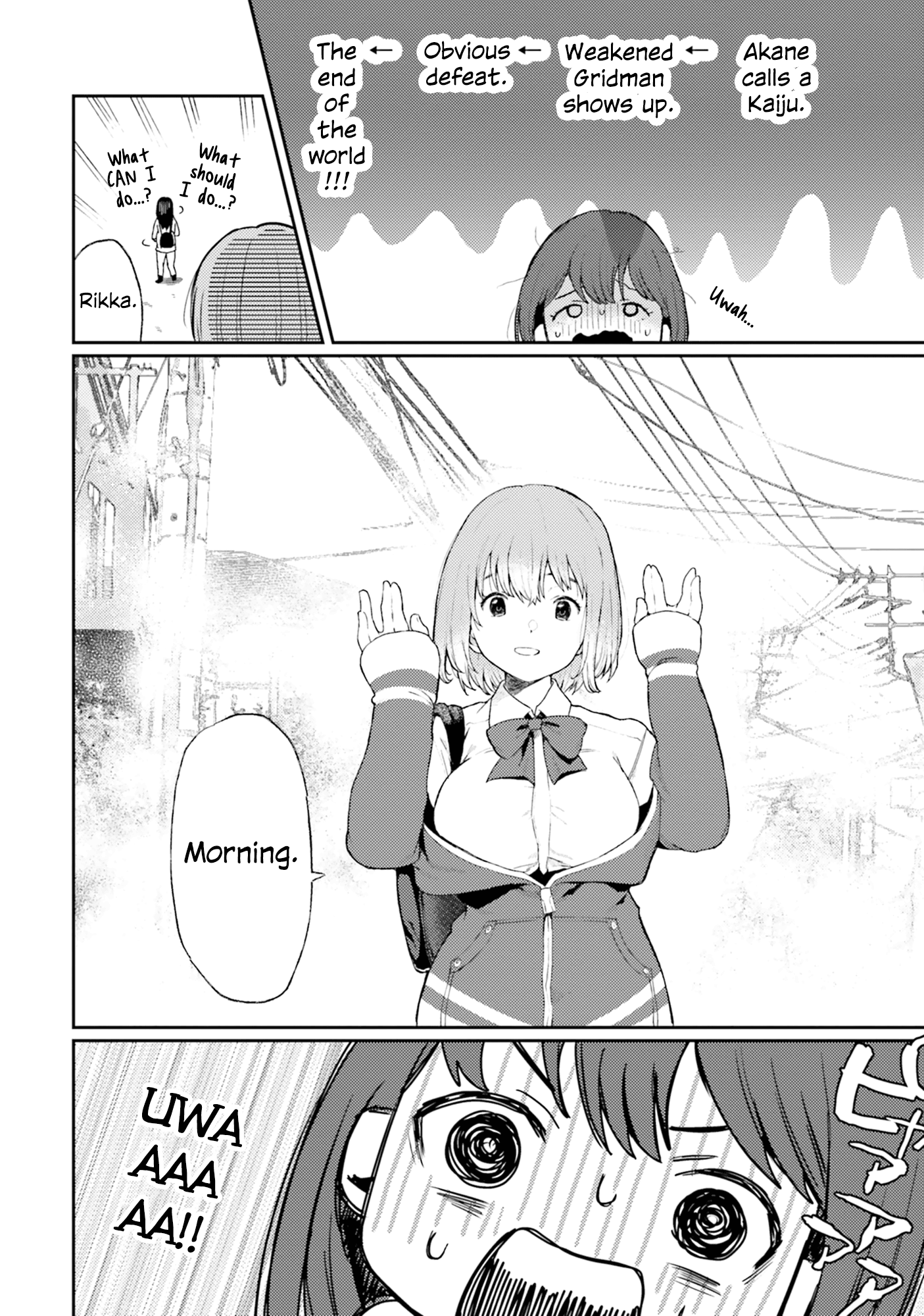 Ssss.gridman Anthology Chapter 4: The End Of The World...? - Picture 2