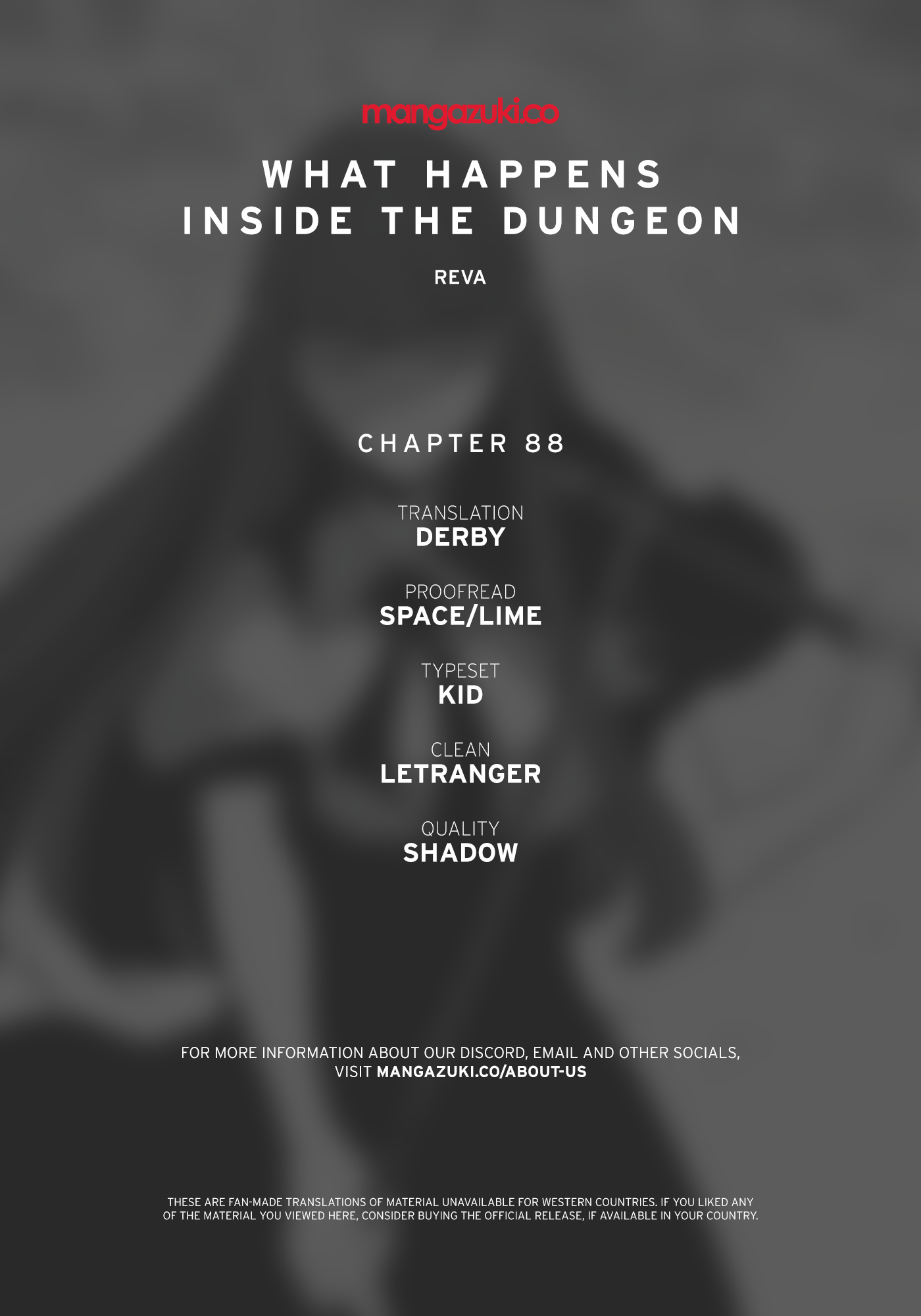 What Happens Inside The Dungeon Chapter 88 - Picture 1