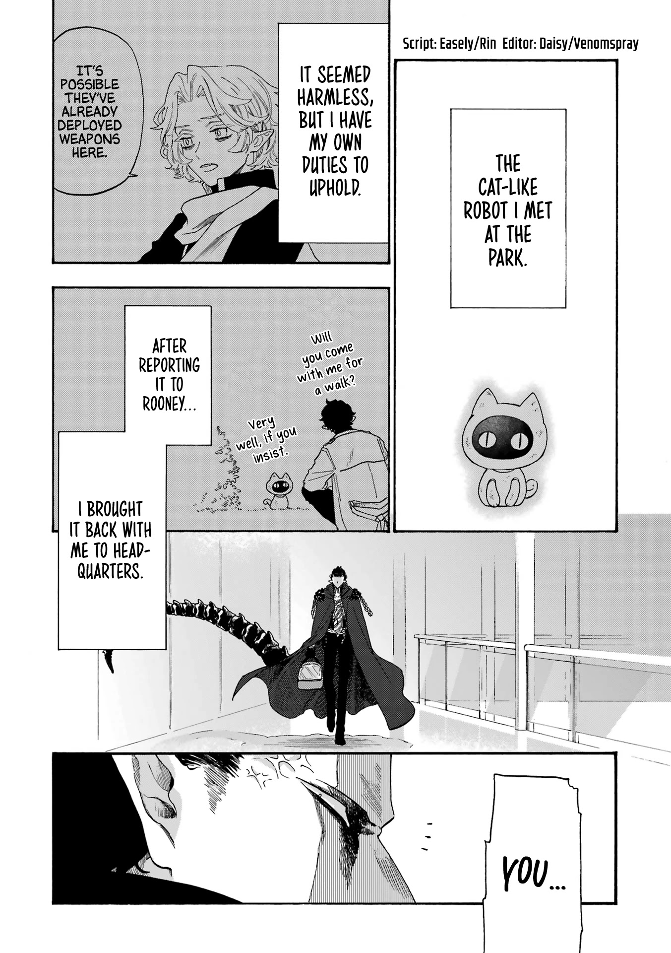 Mr. Villain's Day Off Chapter 49: The Evil Organization And The Cat Robot - Picture 3
