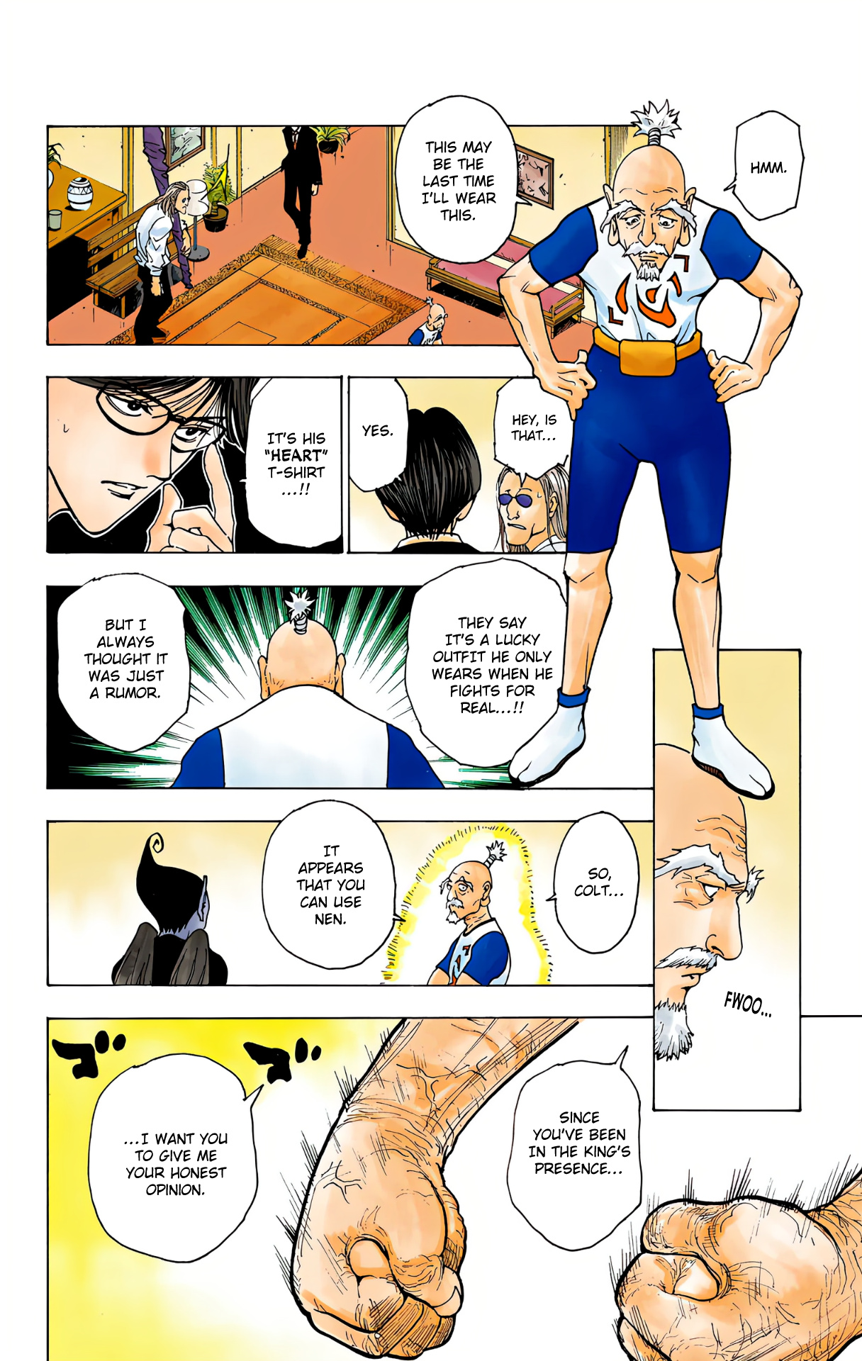 Hunter X Hunter Full Color Vol.21 Chapter 215: Last Words - Picture 2