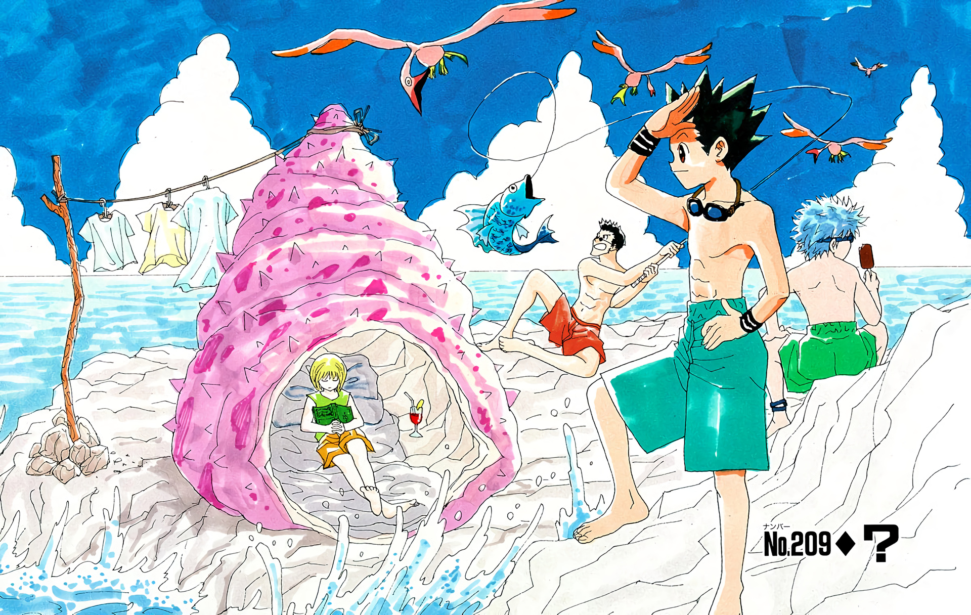 Hunter X Hunter Full Color Vol.20 Chapter 209: ? - Picture 1