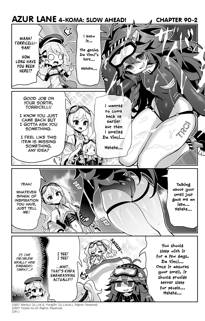 Azur Lane 4-Koma: Slow Ahead Chapter 90 - Picture 2
