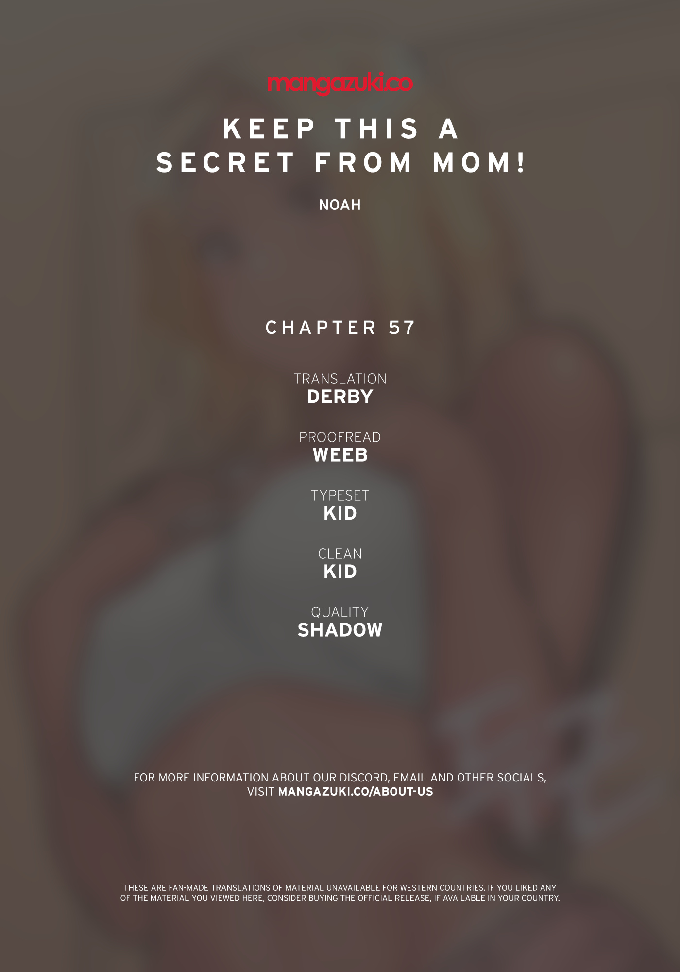 Keep This A Secret From Mom Chapter 57 - Picture 1
