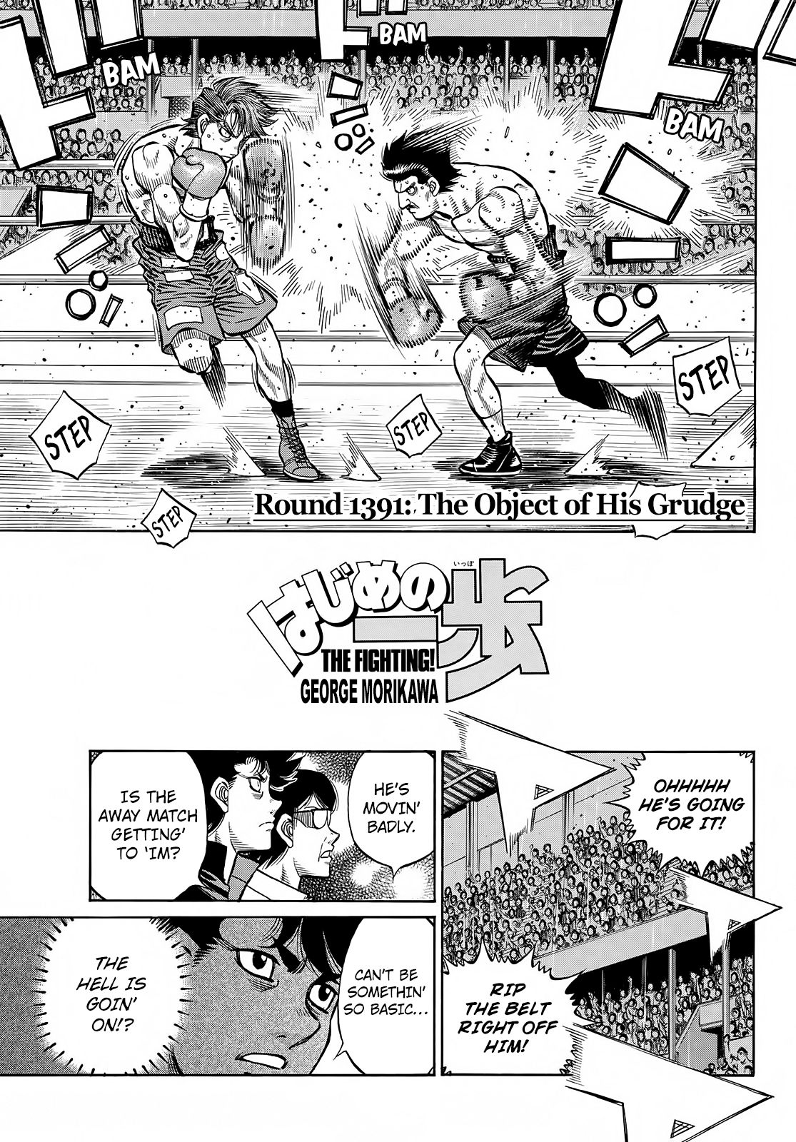 Hajime No Ippo Chapter 1391 - Picture 1