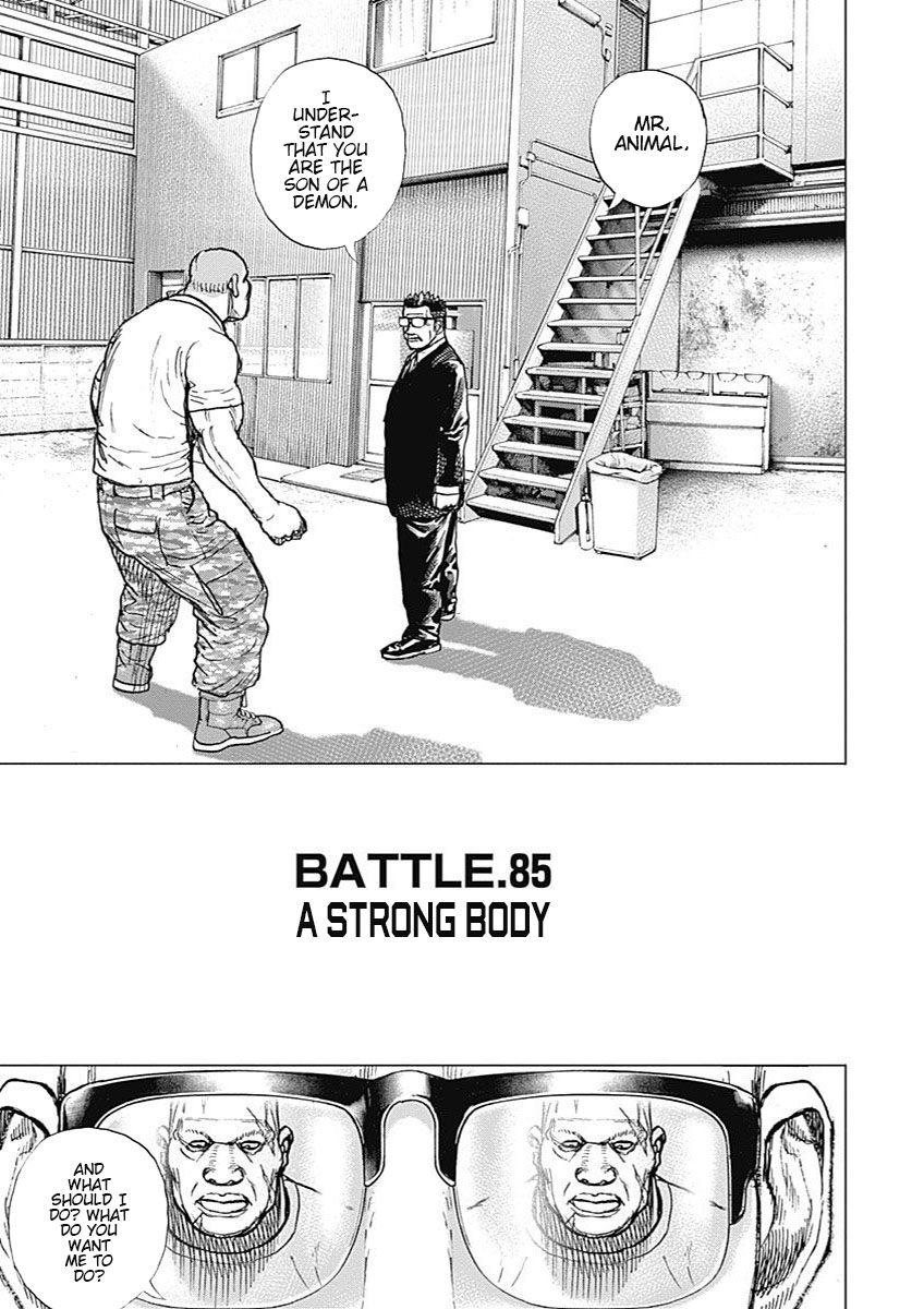 Tough Gaiden - Ryuu Wo Tsugu Otoko Vol.8 Chapter 85: A Strong Body - Picture 1