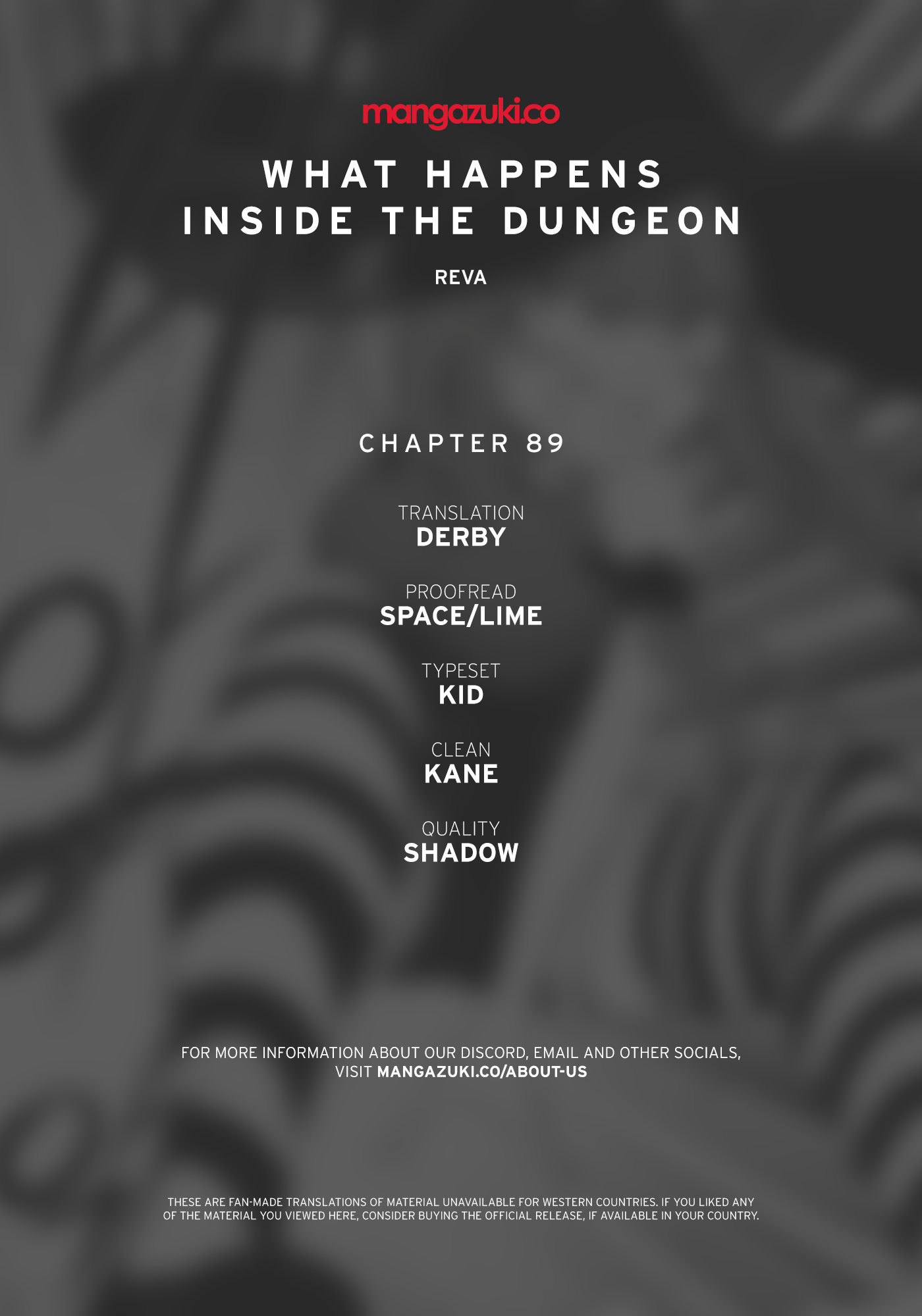 What Happens Inside The Dungeon Chapter 89 - Picture 1