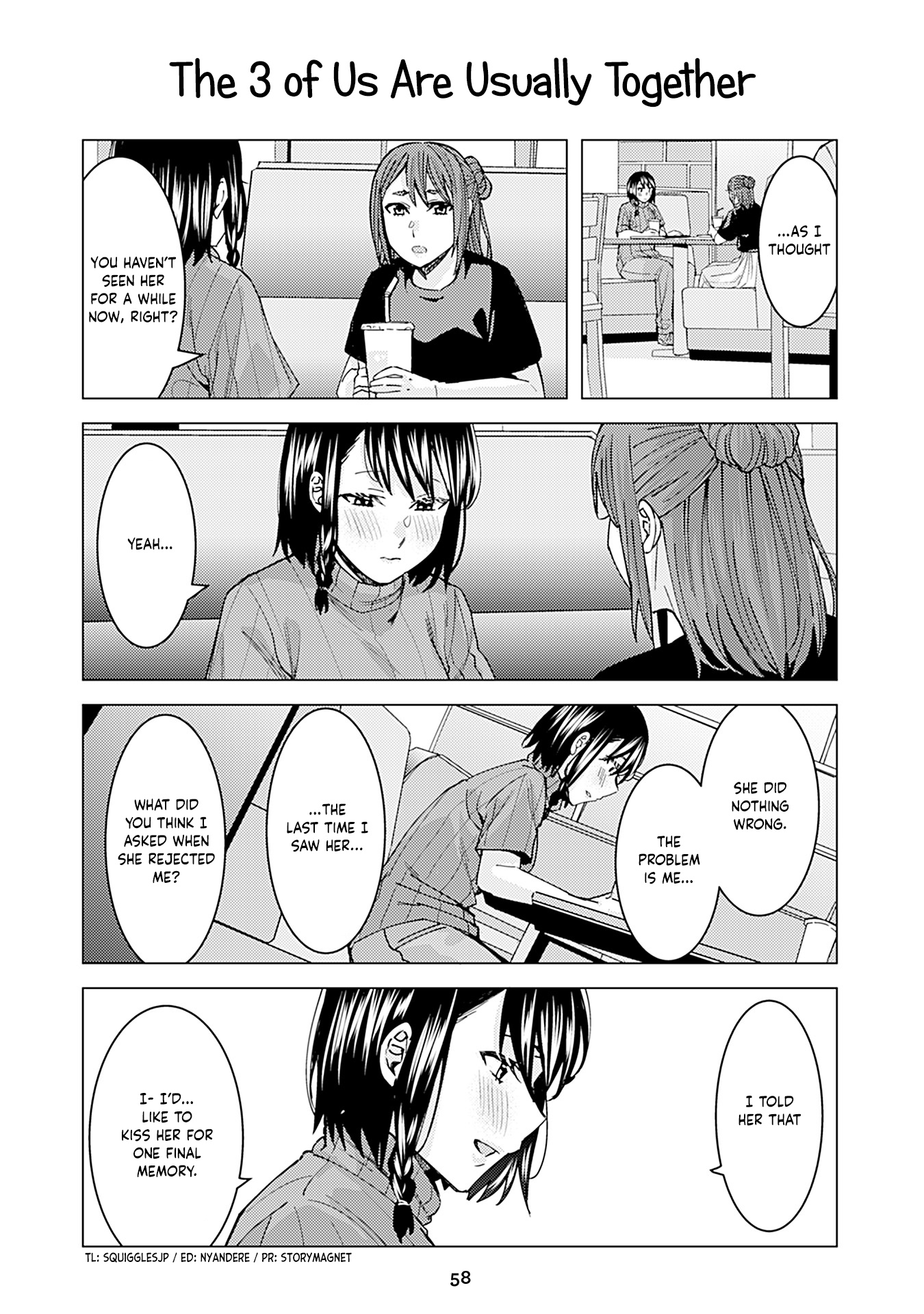 Kusanagi-Sensei Is Being Tested Chapter 289: The 3 Of Us Are Usually Together - Picture 1