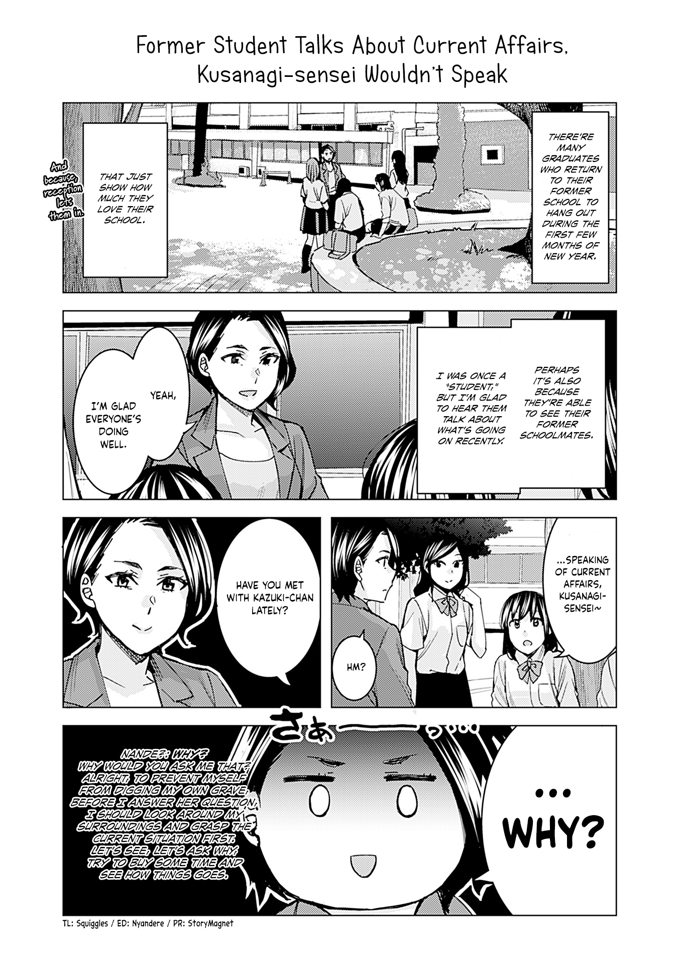 Kusanagi-Sensei Is Being Tested Chapter 272: My Class War! - Picture 2