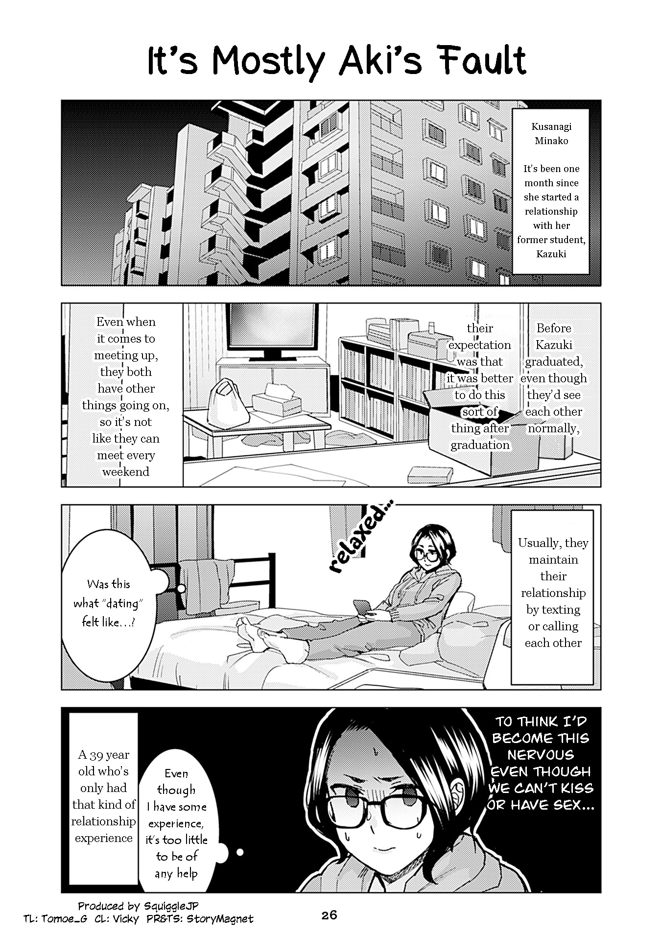 Kusanagi-Sensei Is Being Tested Vol.3 Chapter 260: Episode 21: Drop Me A Line♥; Chapter 260: It’S Mostly Aki’S Fault - Picture 2