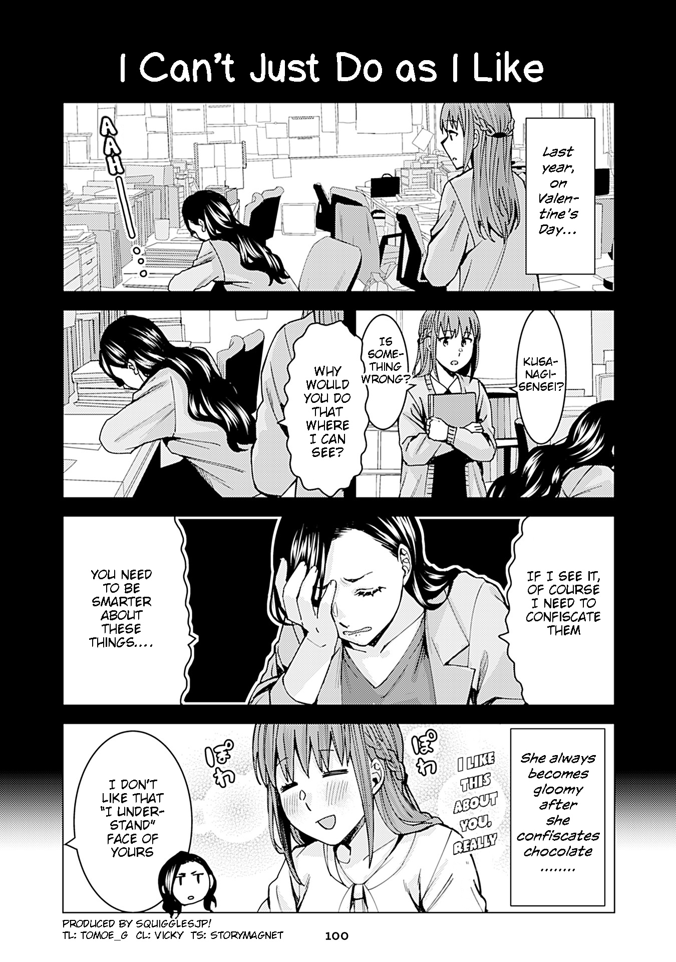 Kusanagi-Sensei Is Being Tested - Page 1