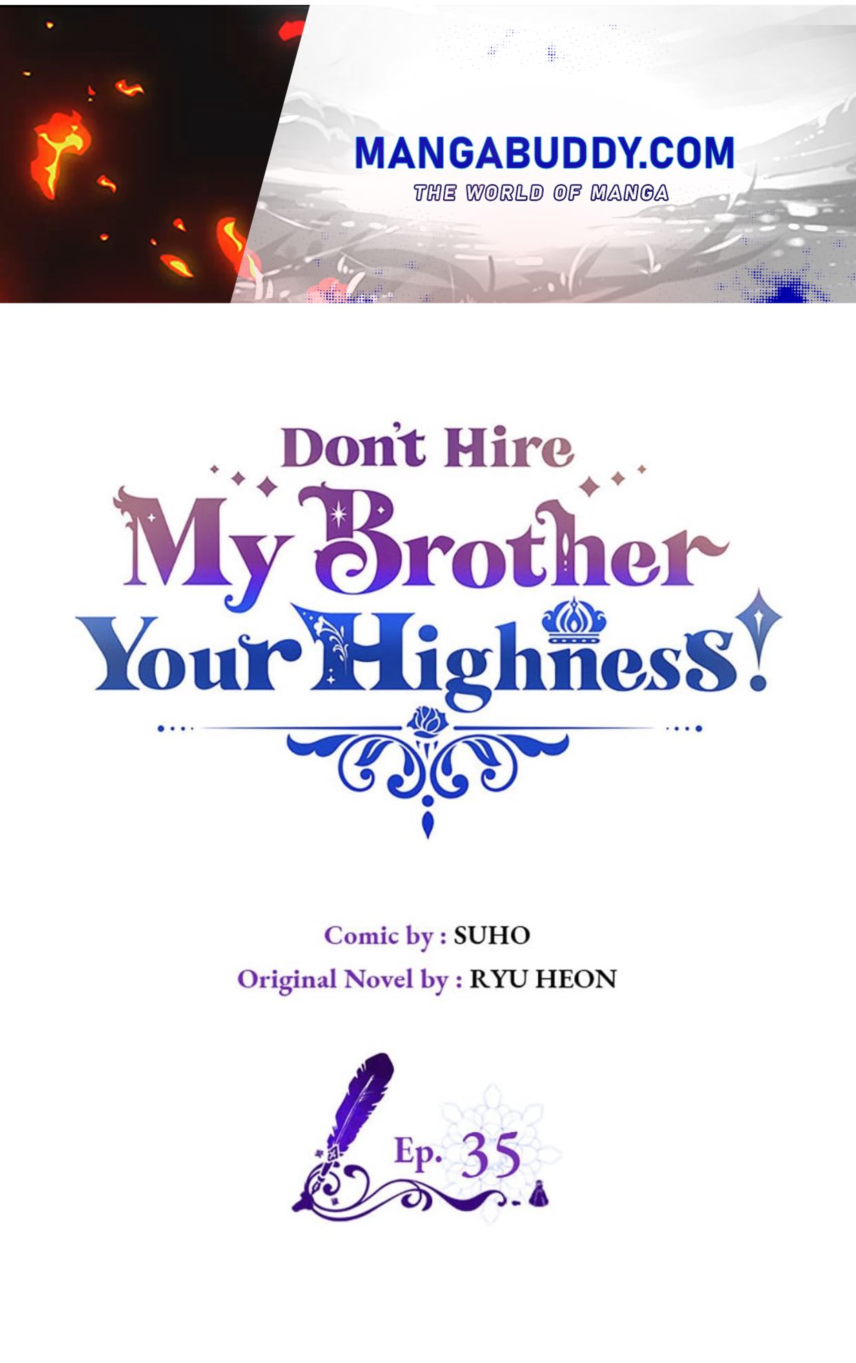 Don't Hire My Brother, Your Highness! - Page 1