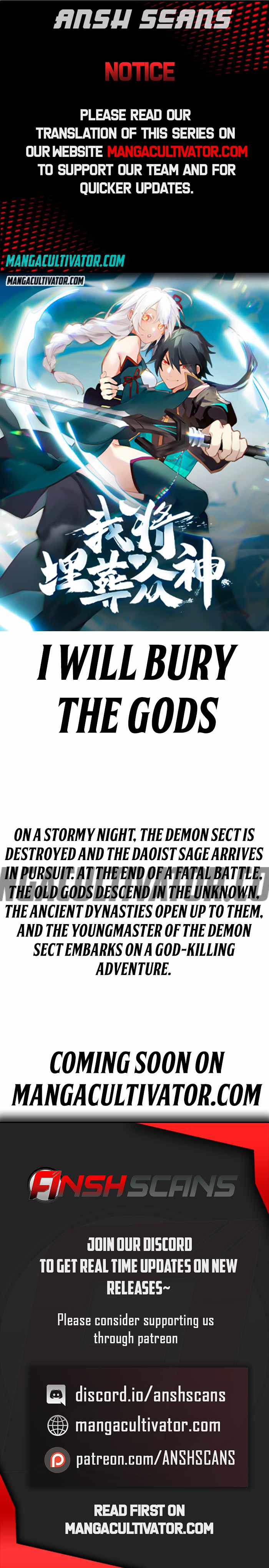 I Will Bury The Gods - Page 1