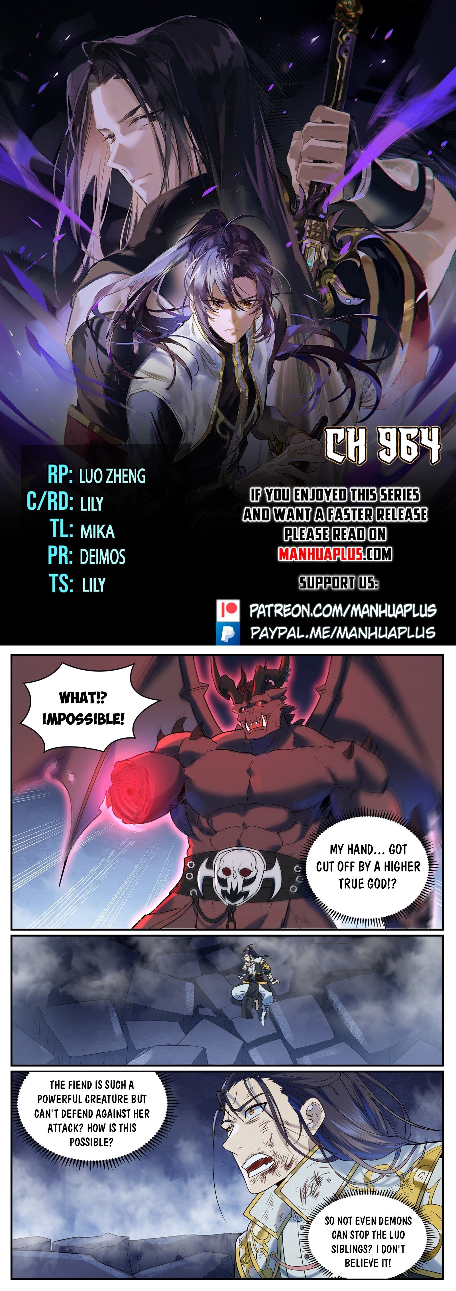 Apotheosis Chapter 964 - Picture 1