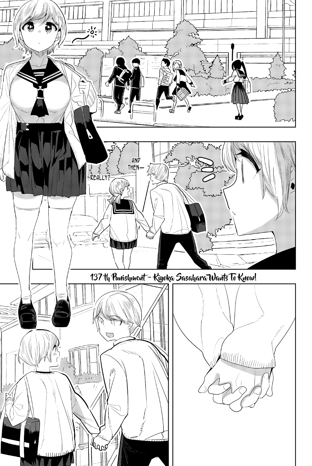 Houkago No Goumon Shoujo Vol.10 Chapter 137: Kiyoka Sasahara Wants To Know! - Picture 1