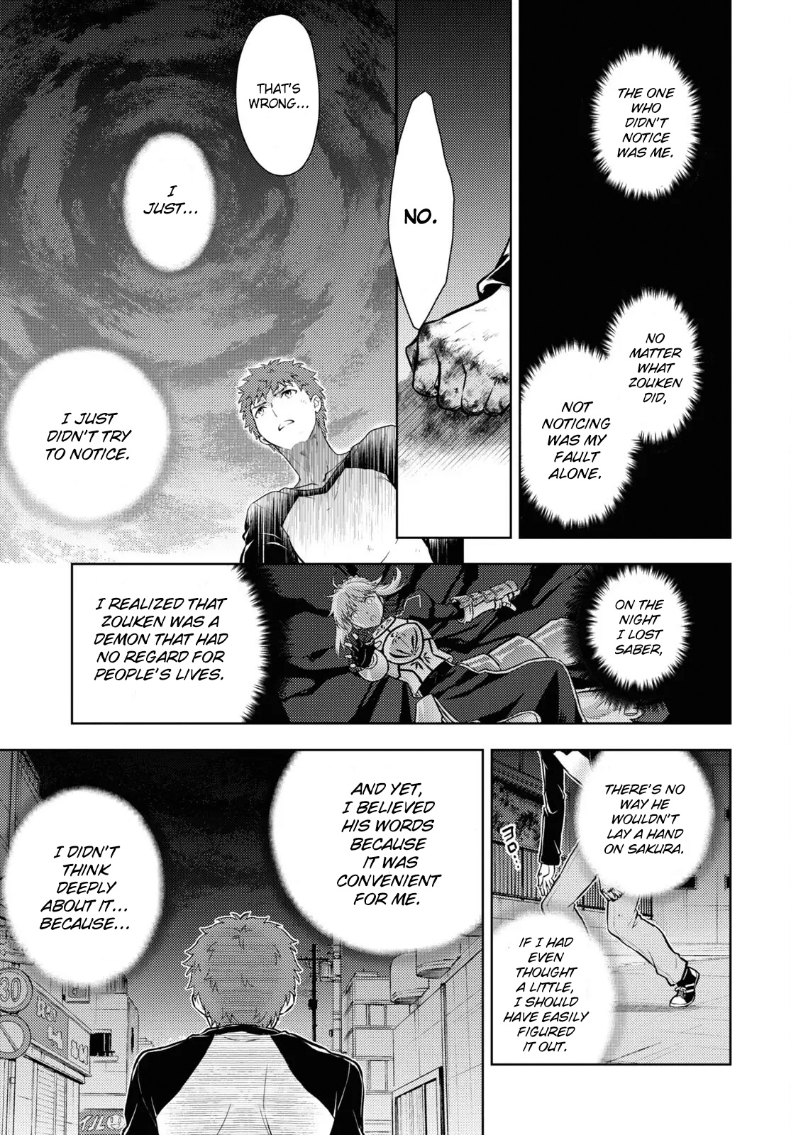 Fate/stay Night - Heaven's Feel Chapter 76: Day 9 / Over(12) - Picture 3