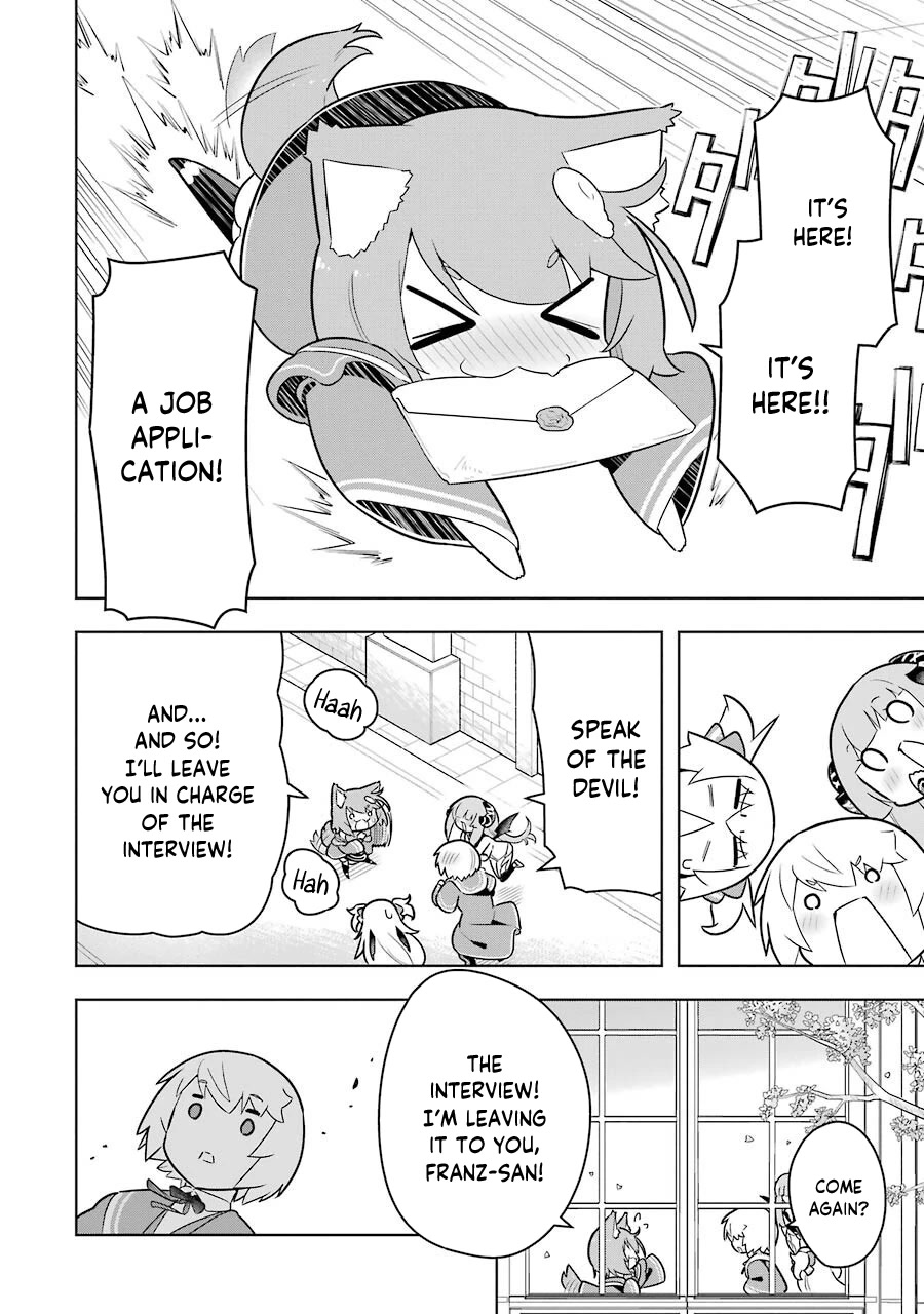 Though Young People Recoil From Entering The Black Magic Industry, I Found Its Treatment Of Employees Quite Good When I Entered It, And The President And Familiar Are Cute Too So Everything Is Awesome Chapter 38: Franz Holds An Interview - Picture 2