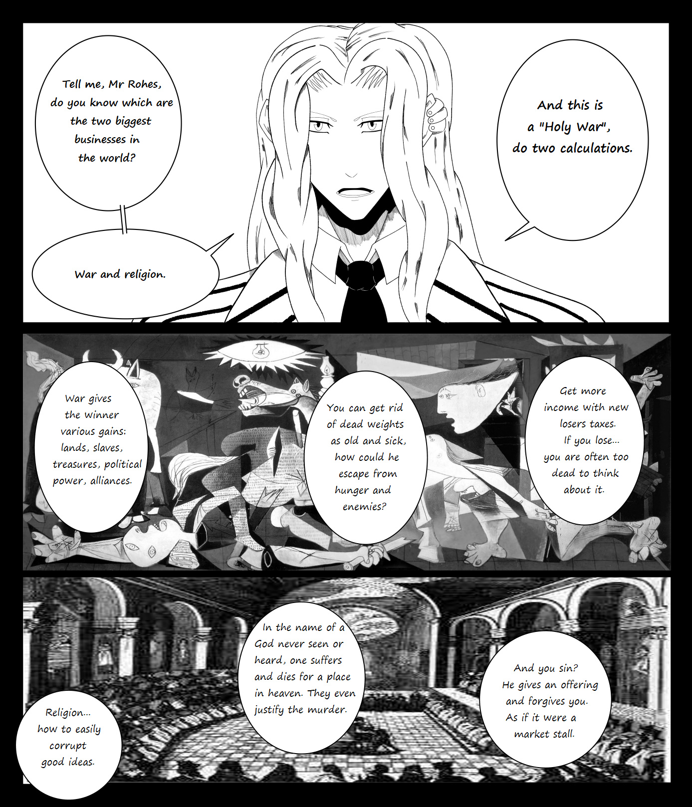 The Journey Of The Necromancer Chapter 8: Dialogue Concerning The Two Least World Systems - Picture 1