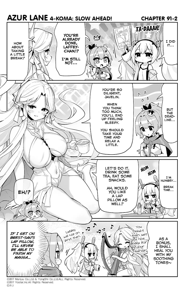 Azur Lane 4-Koma: Slow Ahead Chapter 91 - Picture 2