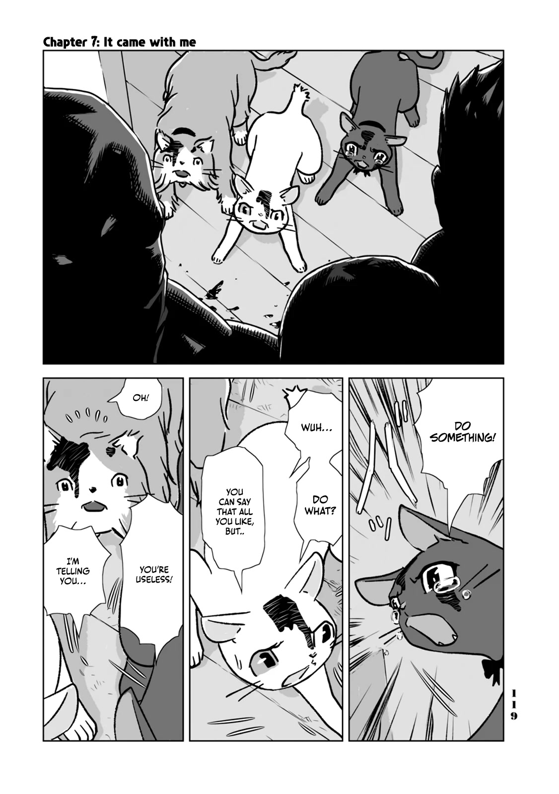 No Cats Were Harmed In This Comic. Chapter 7: It Came With Me - Picture 1