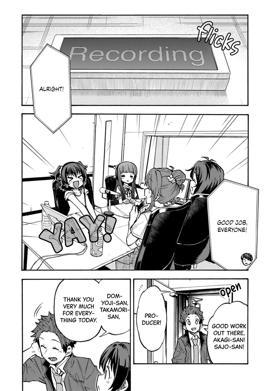 The Idolm@ster Cinderella Girls - U149 Chapter 76: Indigo Ring-A-Ling Radio ~After Recording~ - Picture 2