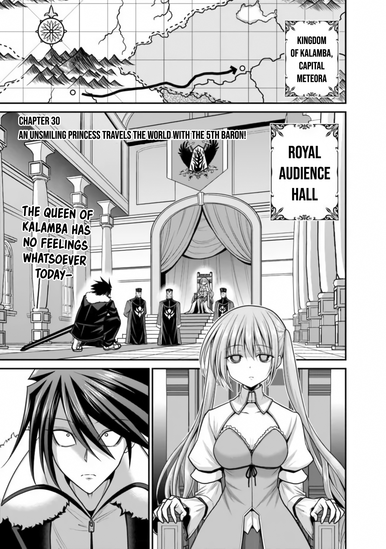 Kujibiki Tokushou Musou Harem-Ken Vol.7 Chapter 30: An Unsmiling Princess Travels The World With The 5Th Baron! - Picture 2
