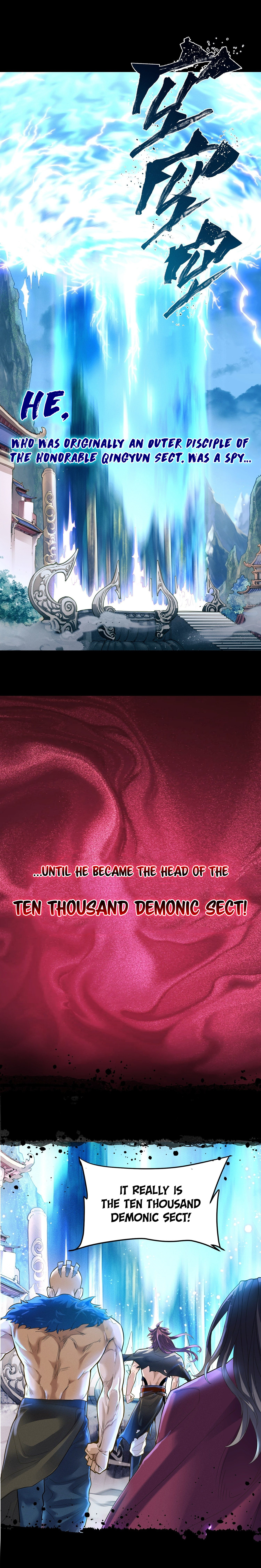 Undercover For Ten Years, I Became The Villain Of The Demon Sect Chapter 0: Prologue - Picture 2