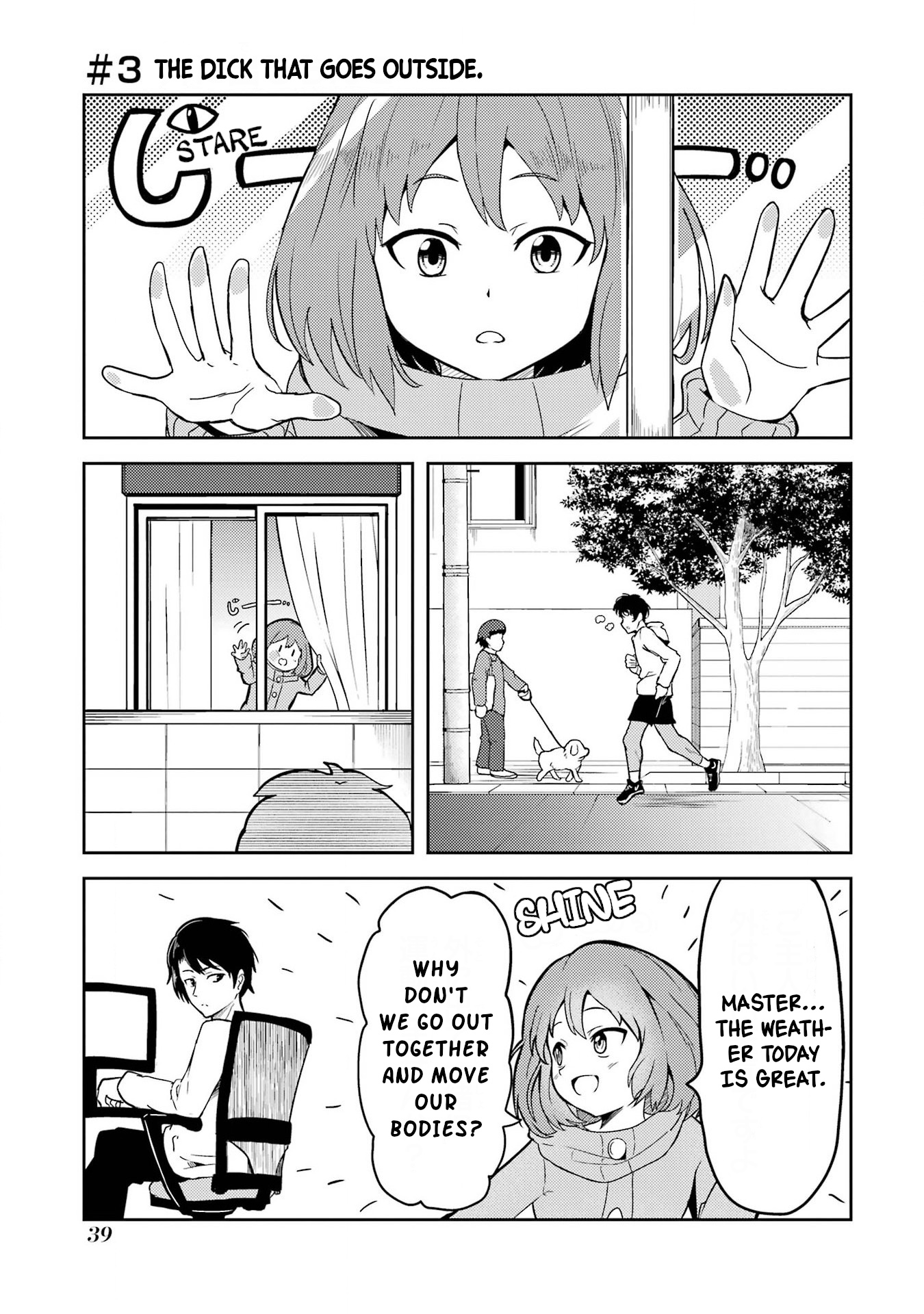 Turns Out My Dick Was A Cute Girl Vol.1 Chapter 3: The Dick That Goes Outside. - Picture 1