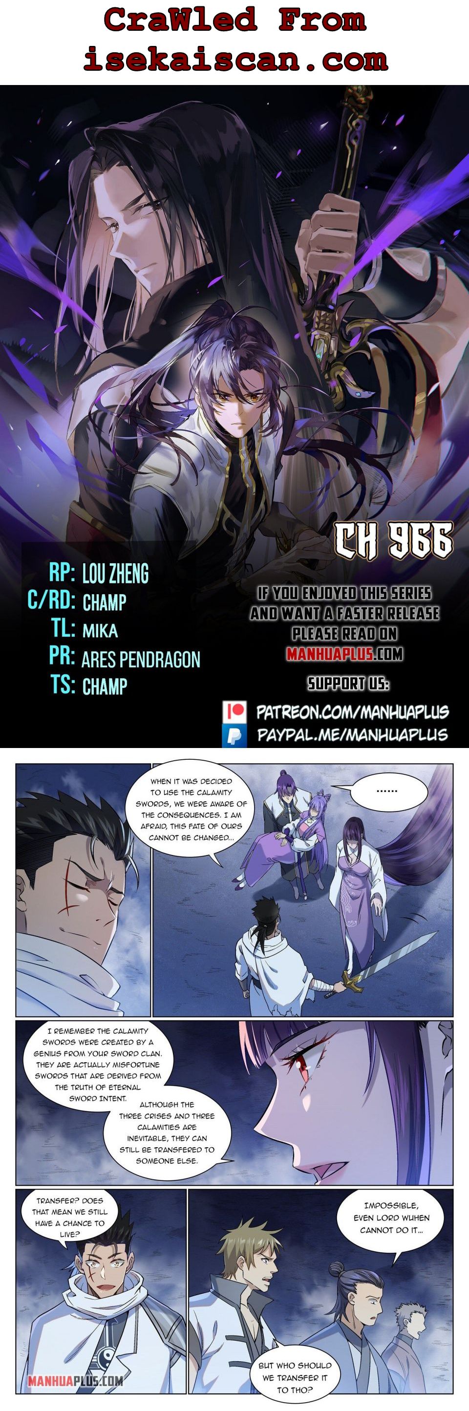 Apotheosis Chapter 966 - Picture 1