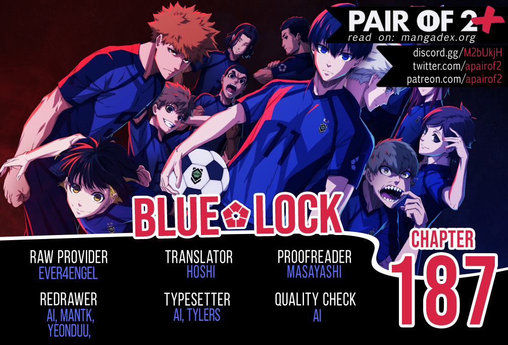 Blue Lock Chapter 187: Cross Road - Picture 1
