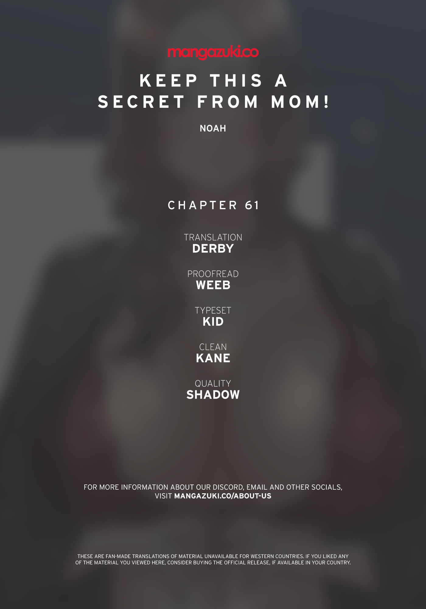 Keep This A Secret From Mom Chapter 61 - Picture 1