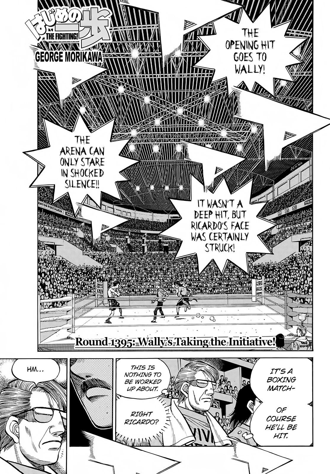 Hajime No Ippo Chapter 1395: Wally’S Taking The Initiative! - Picture 1