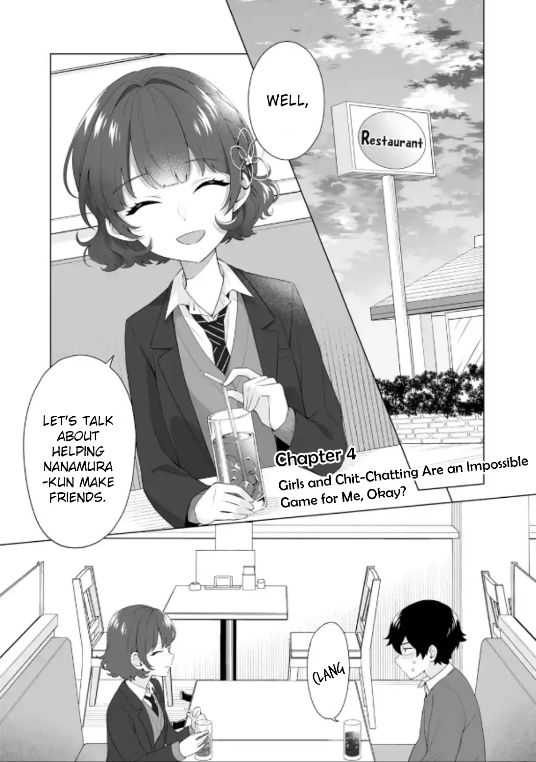 Please Leave Me Alone (For Some Reason, She Wants To Change A Lone Wolf's Helpless High School Life.) - Page 1